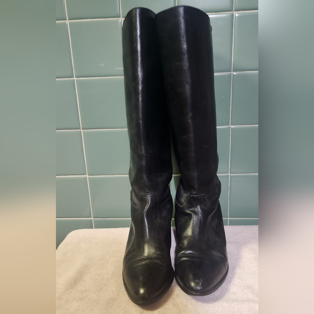 Talbots Leather Riding Style Boots size 8M